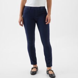 New Gap Indigo/Navy Signature Skinny Ankle Pants 12